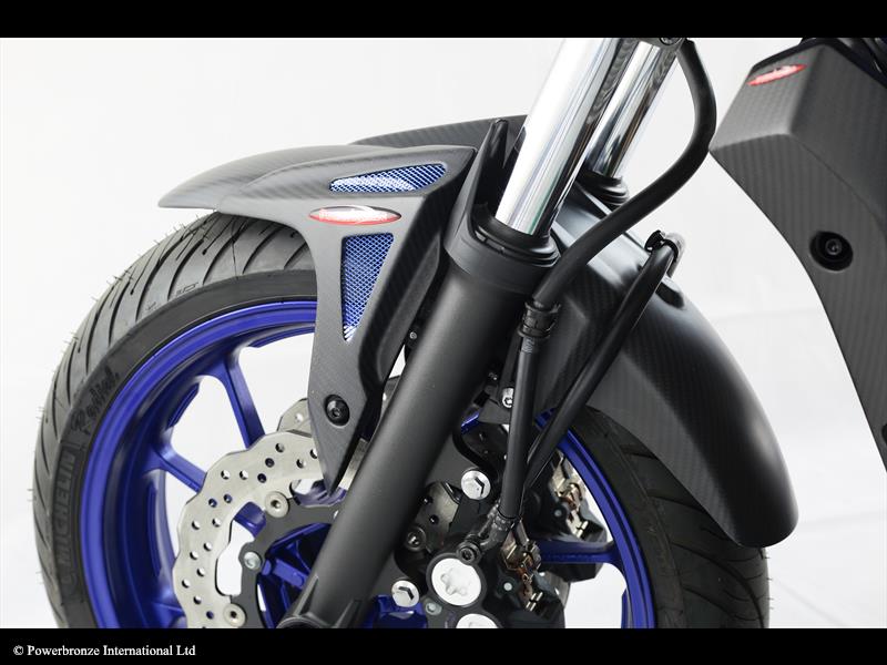 FRONT FENDER YAMAHA ,MT07, 1417 ,FZ07, 1417 Powerbronze USA